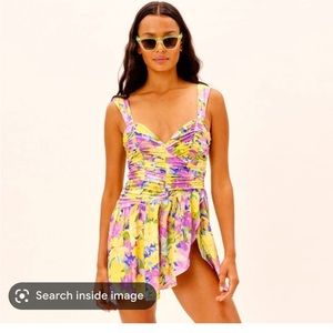 For Love and Lemons 🍋 Cassia Mini dress size S 💛💜